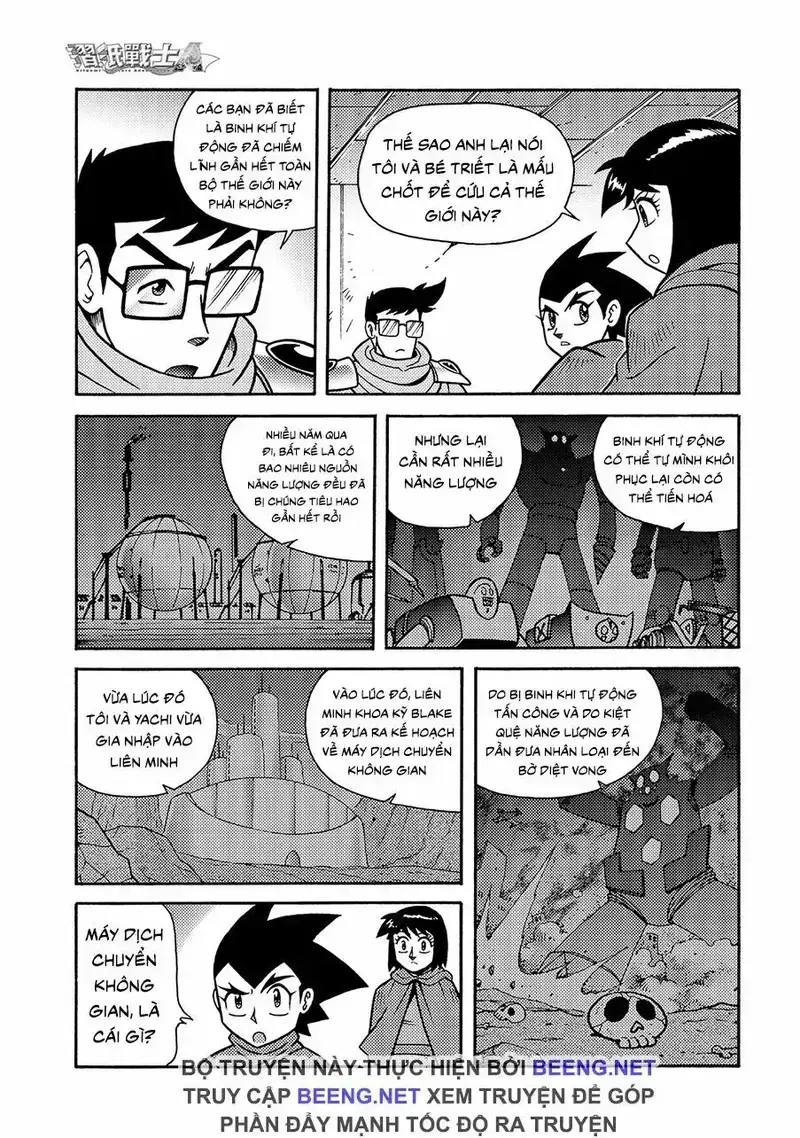 Hiệp Sĩ Giấy A Chapter 7.1 - 16