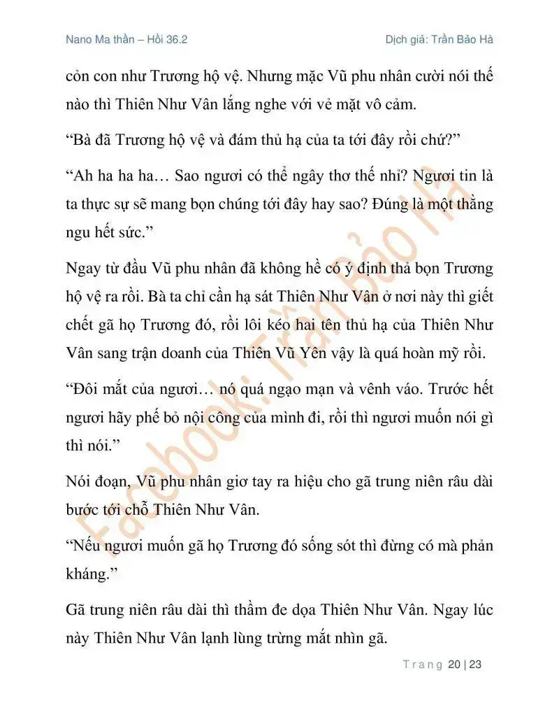 Ngã Lão Ma Thần Chapter 90.2 - 20