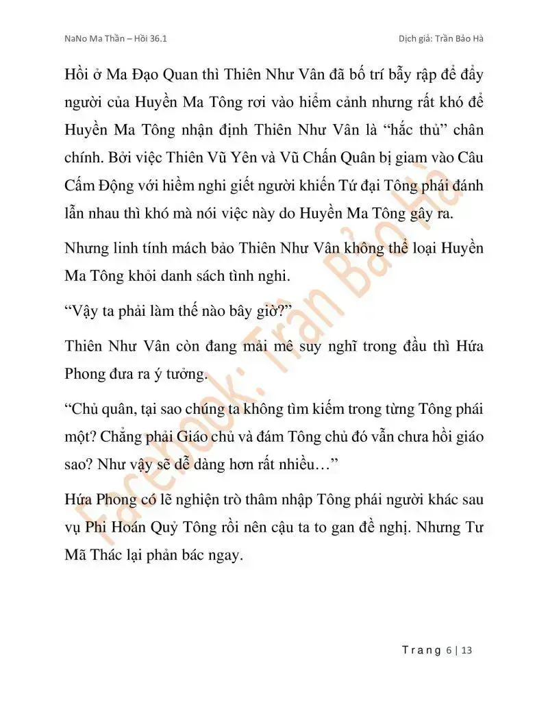 Ngã Lão Ma Thần Chapter 90.1 - 6