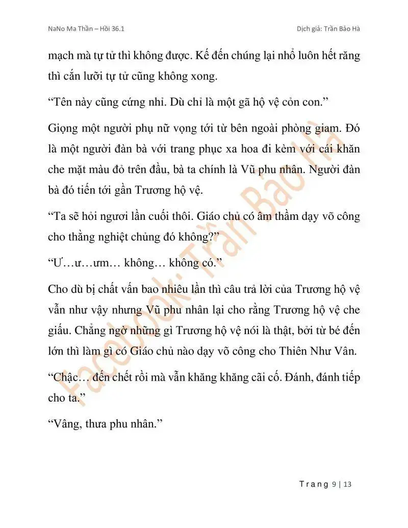 Ngã Lão Ma Thần Chapter 90.1 - 9