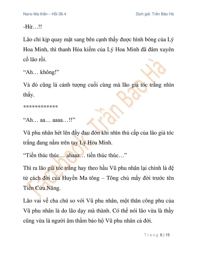 Ngã Lão Ma Thần Chapter 90.4 - 6