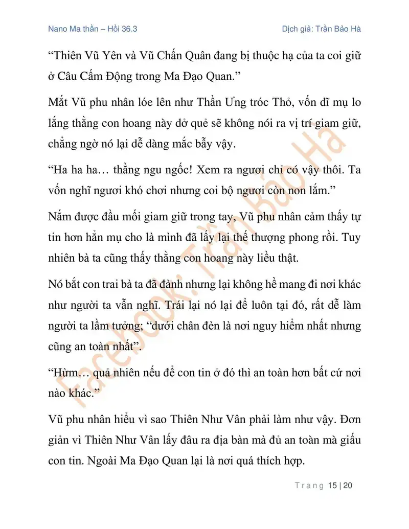 Ngã Lão Ma Thần Chapter 90.3 - 15