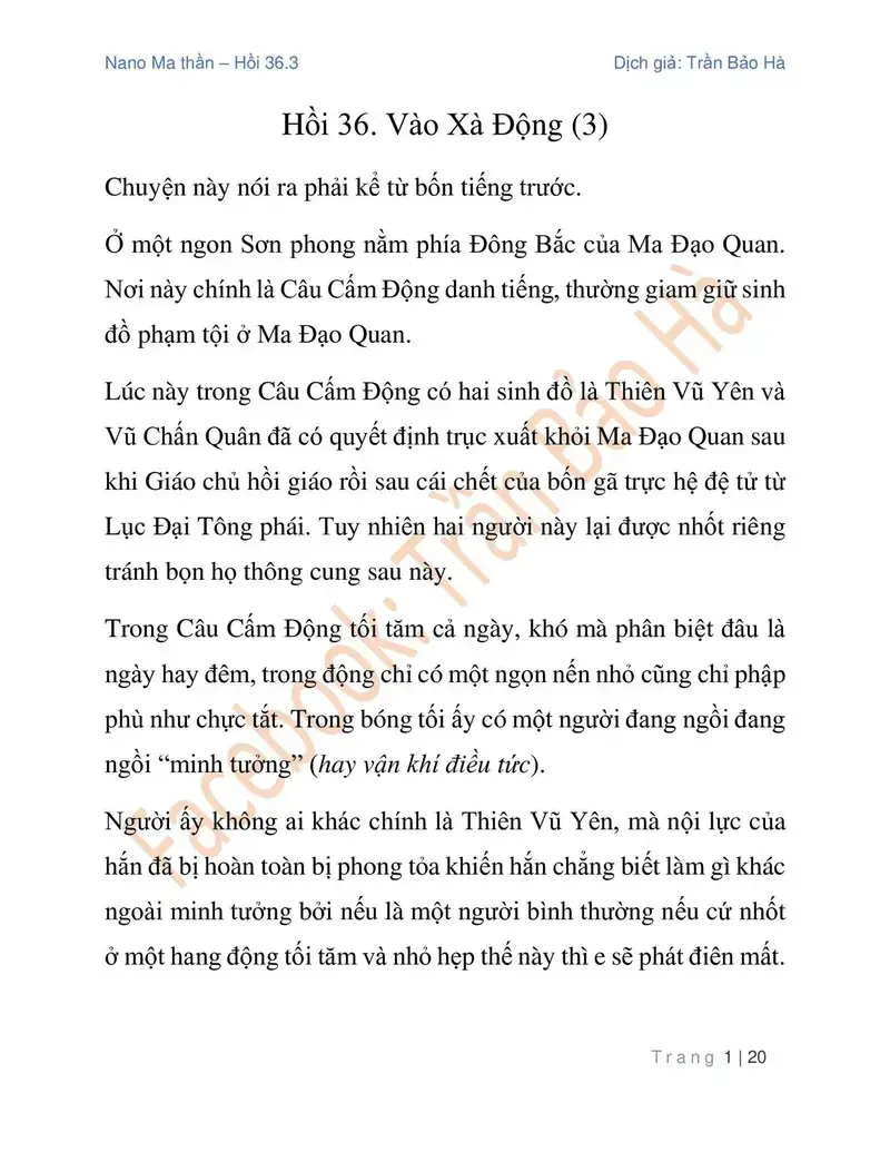 Ngã Lão Ma Thần Chapter 90.3 - 1