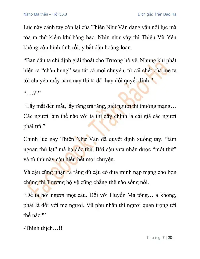 Ngã Lão Ma Thần Chapter 90.3 - 7