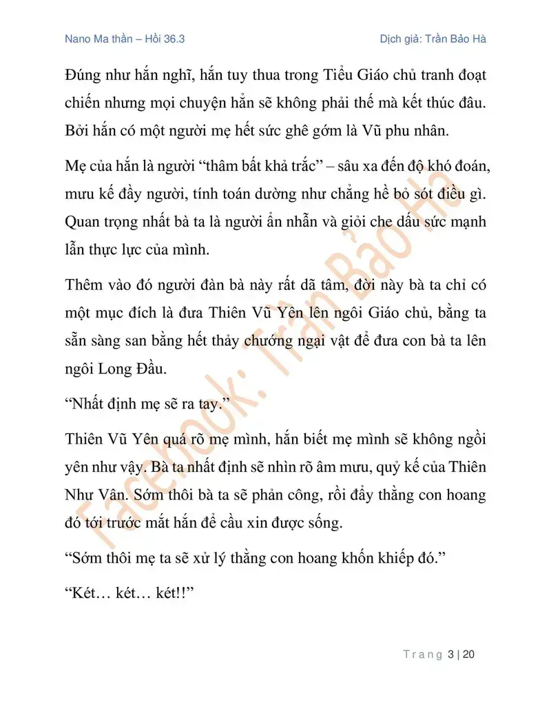 Ngã Lão Ma Thần Chapter 90.3 - 3